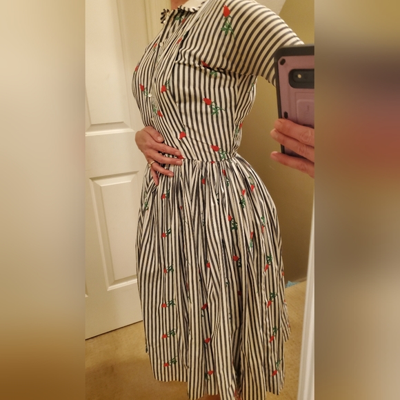 Vintage handmade dress - Picture 8 of 12